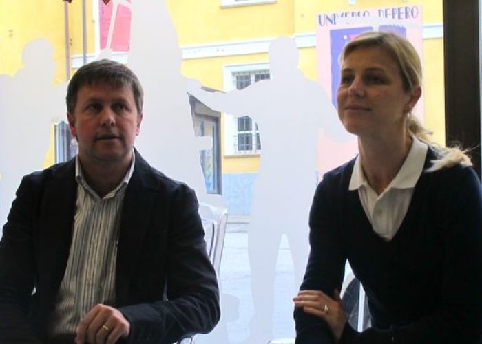 Fulvio Centoz e Alessia Mosca
