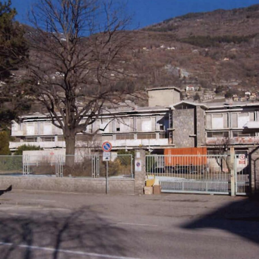 La vecchia centrale del latte di Aosta
