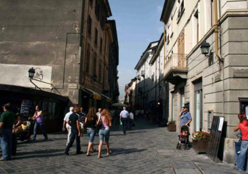 Il centro storico di Aosta