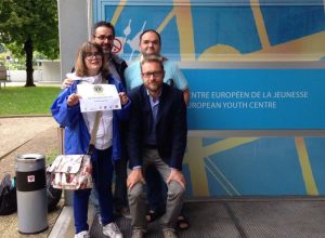 Da Sx in alto Simone Agrestini, Luca Casella, Stefania Moro e Fabio Molino