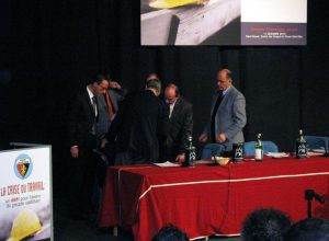 Il malore del Presidente Cerise