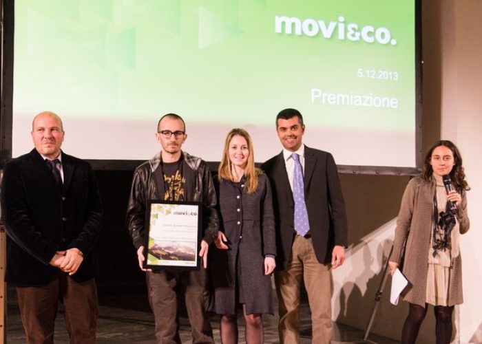 La consegna del premio