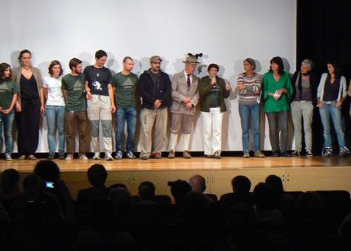 Lo staff del Cervino Cine Mountain Festival 2011