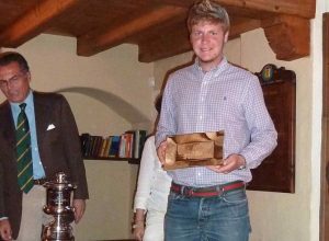 Mattia Chabob, vincitore del lordo nelle gare di sabato 29 e domenica 30 agosto