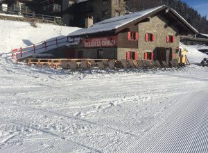 Lo "Chalet La Cometa" a Plan Chécrouit (foto da Facebook).