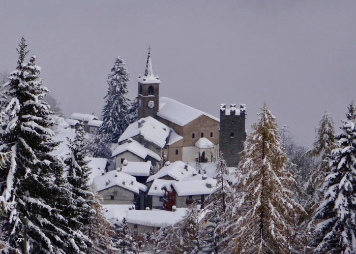 Champorcher innevata - Foto Francesca Romeo