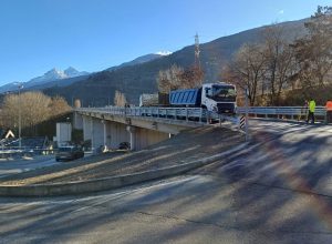 Il viadotto Champrotard al termine dei lavori