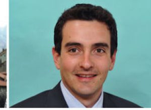 I tre candidati sindaci di Chatillon: Antonio Di Giuseppe, Henry Calza e Giuseppe Moro