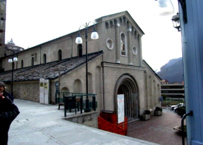 La chiesa parrocchiale di Saint-Vincent