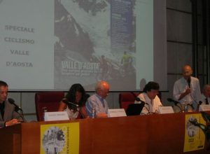 Un momento della conferenza stampa