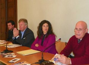 da sx Sebastiano Maggioni, Roberto Donolato, Patrizia Carradore e Domenio Quattrone