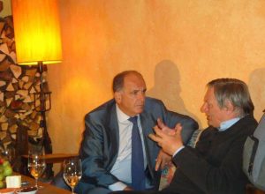 Da sx Augusto Rollandin e Don Luigi Ciotti