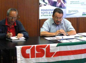 Un momento della conferenza stampa