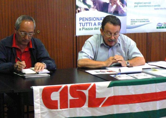 Un momento della conferenza stampa