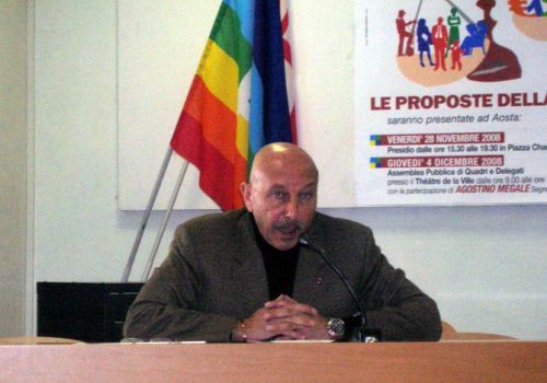 Claudio Viale, segretario regionale della CGIL