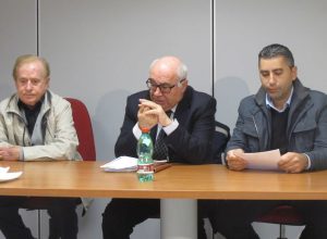 Eugenio Salmin e Aldo Zappaterra (Confartigianato), Salvatore Addario (CNA)