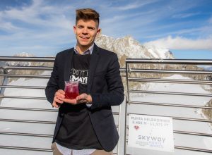 Marvin Dondossola vince la 3° edizione della “SkyWay Cocktail Competition”