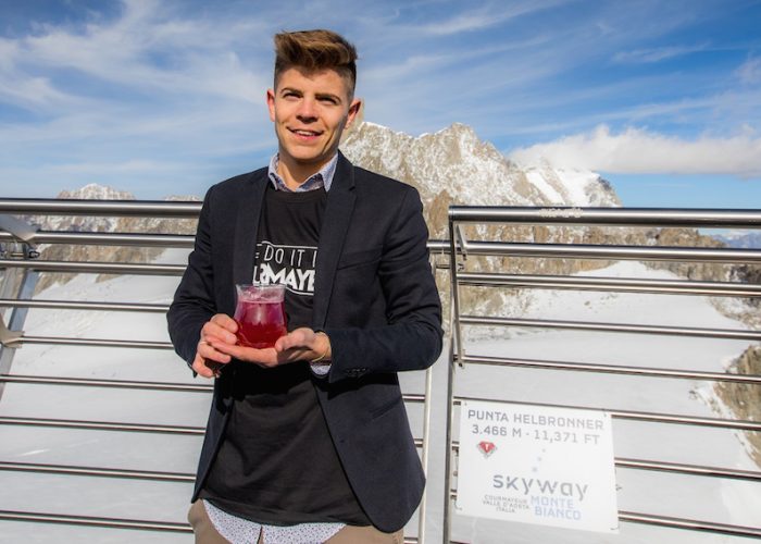 Marvin Dondossola vince la 3° edizione della “SkyWay Cocktail Competition”