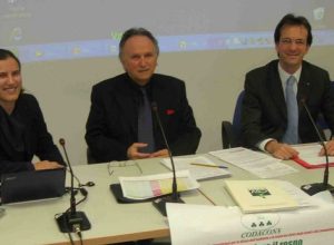 Al centro Gianpiero Marovino - Presidente del Codacons