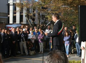 Il sindaco Centoz saluta la celebrazione dei 100 anni