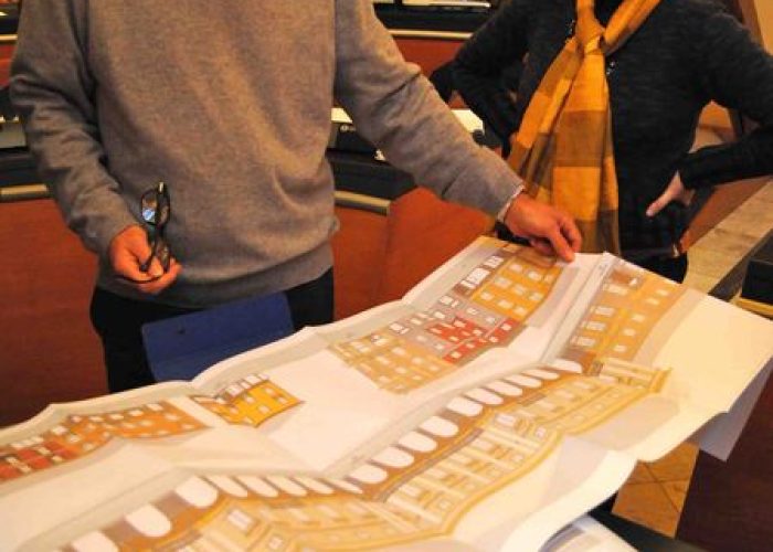 Gli architetti Bechaz e Costantini