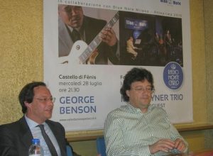 Da sinistra Paolo Colucci e Aurelio Marguerettaz