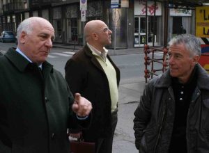 Il Comitato di zona - A sx Giuseppe Gramignan a dx Nunzio Santoro