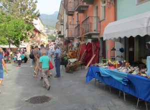 commercianti in festa Saint-Vincent