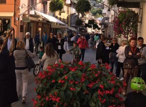 commercianti in festa Saint-Vincent