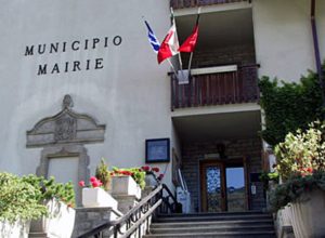 Il municipio di Saint-Marcel