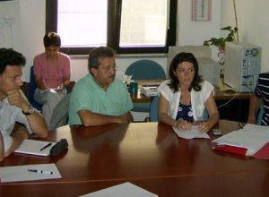 L'incontro tra gli amminsitratori di Aosta, Consorzio Trait d'Union e sindacati