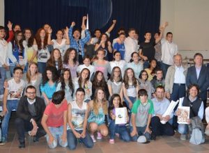 classi IIIA e IIID della scuola media Eugenia Martinet