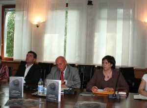 Un momento della conferenza stampa di presentazione