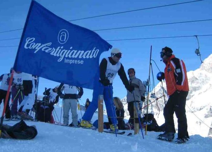 La partenza della gara