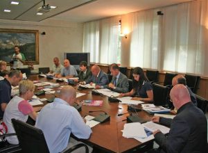 Un momento della conferenza stampa di presentazione delle manifestazioni estive