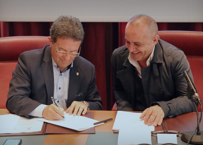 Firma del protocollo di intesa tra la Regione Valle d'Aosta e il Csv per il triennio 2019-2021 al Palazzo Regionale