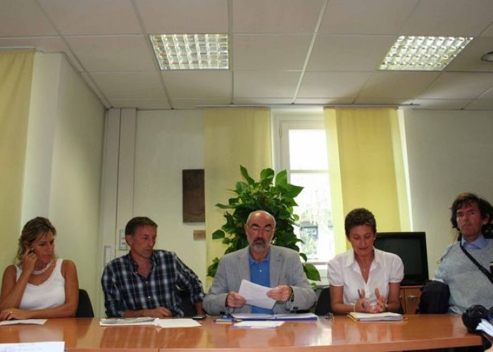 Conferenza stampa Pd e Alpe