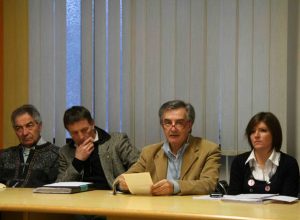 Conferenza stampa del Pd