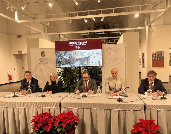 conferenza stampa fine anno Consiglio Valle