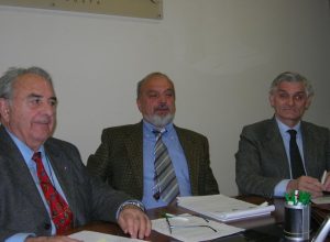Da sinistra: Angelo Lanièce (Agricoltori), Pier Luigi Genta (Cts) e Pericle Calgaro (Confidal)