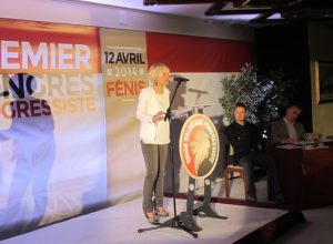 Alessia Favre al congresso Uvp