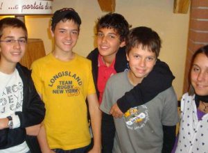 Gli studenti della 3C che hanno assistito al Consiglio comunale