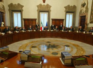 Il Consiglio dei Ministri