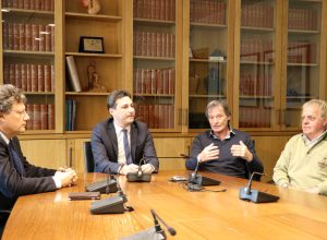 L'incontro fra Roda, Viérin e Marguerettaz