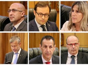 I 6 assessori della giunta "Spelgatti"