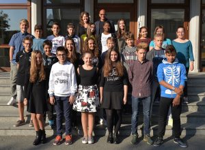 La classe IIID della scuola Martinet