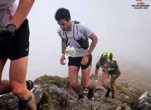 Burgada e Maguet - Foto dal profilo Facebook del  2018 SKYRUNNING WORLD CHAMPIONSHIPS