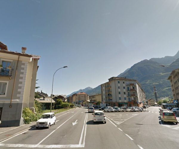 L'incrocio tra corso Ivrea e via Monte Émilius