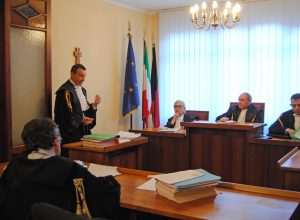 Il procuratore Roberto Rizzi durante la seduta della Corte dei Conti