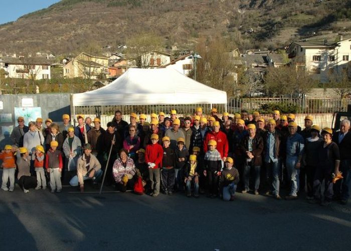 I partecipanti alla prima edizione della Corvée